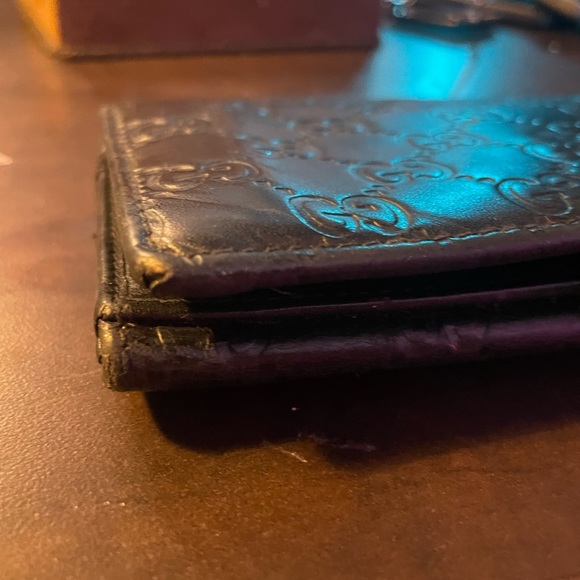 Gucci black leather clutch bag - Picture 9 of 9